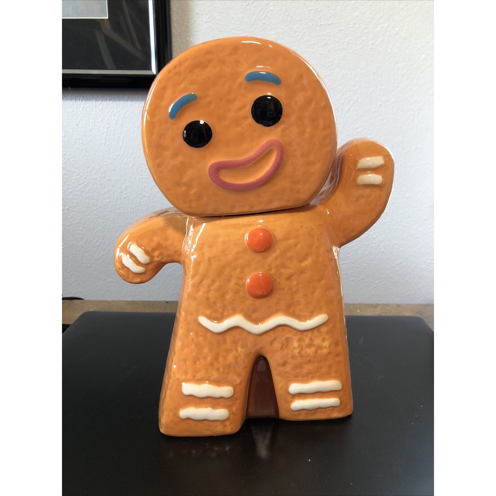 Gingerbread Cookie Jar Ceramic